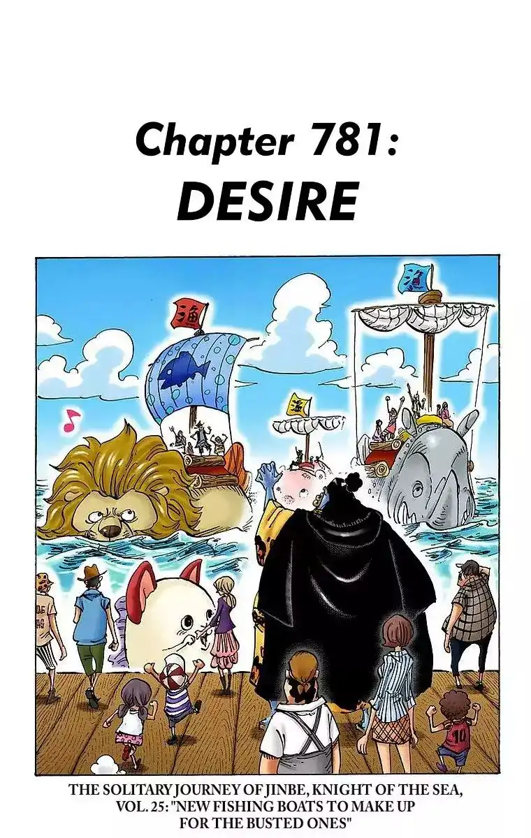 One Piece - Digital Colored Comics Chapter 781 1